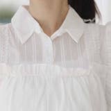 刺繍襟付きブラウス ノースリーブ シャツ | shoppinggo | 詳細画像35