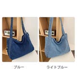 デニムバッグ A4サイズ対応 大きめ | shoppinggo | 詳細画像2