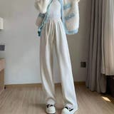裏起毛 パンツ ワイドパンツ | shoppinggo | 詳細画像5