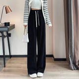裏起毛 パンツ ワイドパンツ | shoppinggo | 詳細画像12
