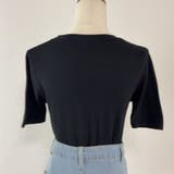 夏服 サイドボタンサマーニット 半袖 | shoppinggo | 詳細画像15 