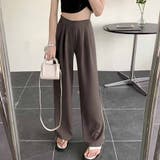 タックワイドパンツ スラックス リラックスパンツ | shoppinggo | 詳細画像7