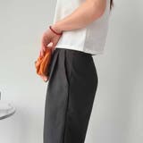 タックワイドパンツ スラックス リラックスパンツ | shoppinggo | 詳細画像23
