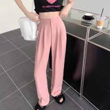 タックワイドパンツ スラックス リラックスパンツ | shoppinggo | 詳細画像11
