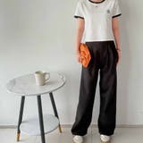 タックワイドパンツ スラックス リラックスパンツ | shoppinggo | 詳細画像25