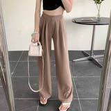 タックワイドパンツ スラックス リラックスパンツ | shoppinggo | 詳細画像13