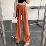 タックワイドパンツ スラックス リラックスパンツ | shoppinggo | 詳細画像18