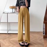 タックワイドパンツ スラックス リラックスパンツ | shoppinggo | 詳細画像20