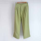 タックワイドパンツ スラックス リラックスパンツ | shoppinggo | 詳細画像35