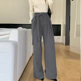 ワイドパンツ タックワイドパンツ スラックス | shoppinggo | 詳細画像13
