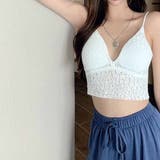 総レースキャミソール カップ付 キャミ | shoppinggo | 詳細画像4 