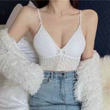 総レースキャミソール カップ付 キャミ | shoppinggo | 詳細画像7 