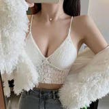 総レースキャミソール カップ付 キャミ | shoppinggo | 詳細画像8 