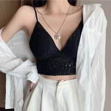 総レースキャミソール カップ付 キャミ | shoppinggo | 詳細画像12 