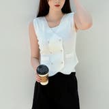 ニットベスト レディース ベスト | shoppinggo | 詳細画像5