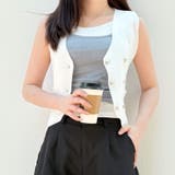 ニットベスト レディース ベスト | shoppinggo | 詳細画像11