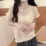 夏新作 サマーニット 背中レース付き | shoppinggo | 詳細画像77 