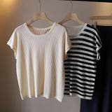 夏新作 サマーニット 背中レース付き | shoppinggo | 詳細画像61 