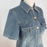 半袖デニムシャツジャケット 半袖 Tシャツ | shoppinggo | 詳細画像19