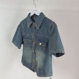 半袖デニムシャツジャケット 半袖 Tシャツ | shoppinggo | 詳細画像27