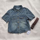 半袖デニムシャツジャケット 半袖 Tシャツ | shoppinggo | 詳細画像30