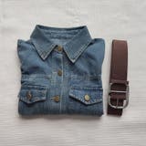 半袖デニムシャツジャケット 半袖 Tシャツ | shoppinggo | 詳細画像32