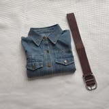半袖デニムシャツジャケット 半袖 Tシャツ | shoppinggo | 詳細画像35