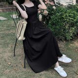 ロングワンピース 半袖 切り替えワンピース | shoppinggo | 詳細画像5