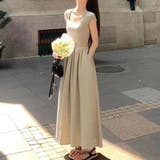 ロングワンピース 半袖 切り替えワンピース | shoppinggo | 詳細画像19
