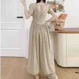 ロングワンピース 半袖 切り替えワンピース | shoppinggo | 詳細画像20