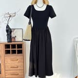 ロングワンピース 半袖 切り替えワンピース | shoppinggo | 詳細画像27