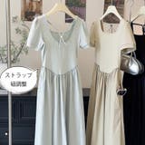 ロングワンピース 半袖 切り替えワンピース | shoppinggo | 詳細画像37
