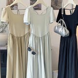 ロングワンピース 半袖 切り替えワンピース | shoppinggo | 詳細画像38