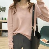 ライトピンク | ニットソー 春物 長袖 | shoppinggo