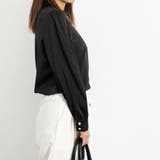 パール付きキーネック トップス シャツブラウス | shoppinggo | 詳細画像11