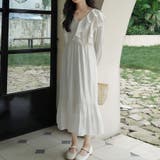 ワンピース 長袖 Vネック | shoppinggo | 詳細画像5 