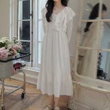 ワンピース 長袖 Vネック | shoppinggo | 詳細画像7 