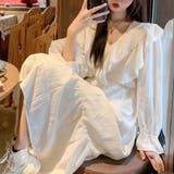ワンピース 長袖 Vネック | shoppinggo | 詳細画像12 