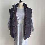 中綿ベスト 中綿コート ショート丈 | shoppinggo | 詳細画像6 