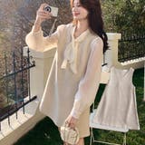 ベージュ | ミニワンピース サロペット タンクトップ | shoppinggo