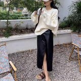 レザースカート レディース PUスカート | shoppinggo | 詳細画像8 