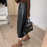 レザースカート レディース PUスカート | shoppinggo | 詳細画像10 