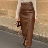 レザースカート レディース PUスカート | shoppinggo | 詳細画像11 