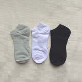 靴下3足セット クールソックス スニーカーソックス | shoppinggo | 詳細画像5 