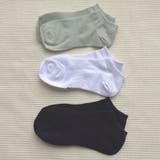 靴下3足セット クールソックス スニーカーソックス | shoppinggo | 詳細画像7 
