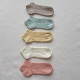 ベージュセット | 靴下5足セットクールソックス スニーカーソックス 冷えとり靴下 | shoppinggo