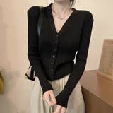 ニットソー Vネック ショート丈 | shoppinggo | 詳細画像7