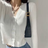 ニットソー Vネック ショート丈 | shoppinggo | 詳細画像12