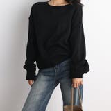 クラシックパフスリーブ ニット プルオーバー | shoppinggo | 詳細画像3