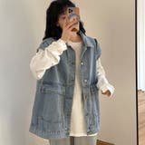 ジレベスト デニムベスト ノースリーブ | shoppinggo | 詳細画像6 